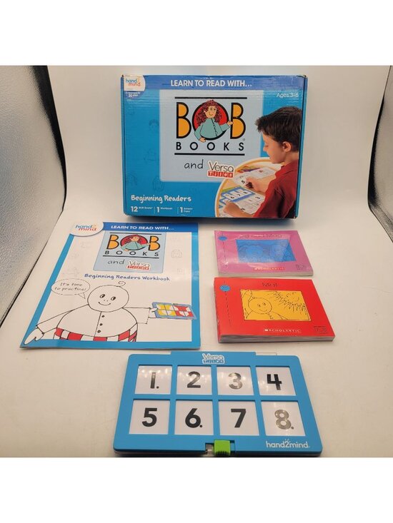 BOB Books Other - BOB BOOKS and VERSA TILES Beginning Readers for Ages 3-6 Complete Set Learn Read